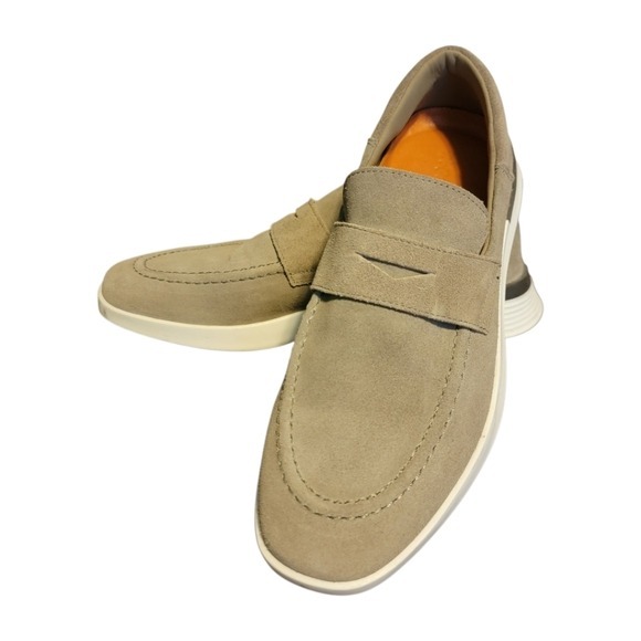 Wolf‎ & Shepard Mens Crossover Loafers Tan Brown 7 main image 7
